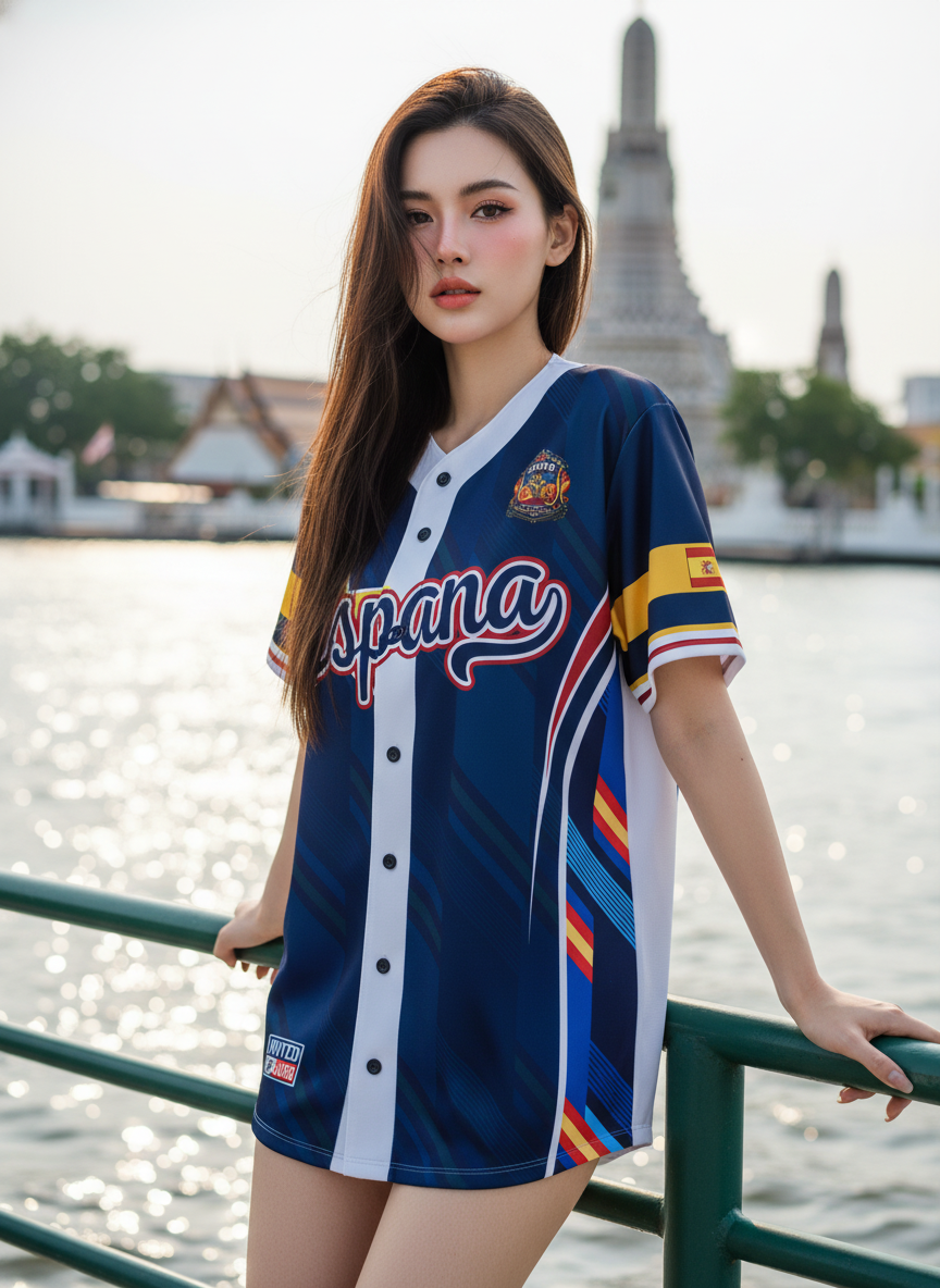 เสื้อแฟนบอล 2026 - สเปน เบสบอล