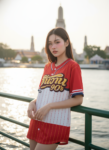 เสื้อเบสบอลพิมพ์ลาย สั่งทำ ออกแบบเอง ORDER 438 รอบ 2 ด้านหน้า