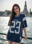 เสื้อเบสบอลพิมพ์ลาย สั่งทำ ออกแบบเอง ORDER 504 ด้านหน้า