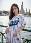 เสื้อเบสบอลพิมพ์ลาย สั่งทำ ออกแบบเอง ORDER 506 ด้านหน้า