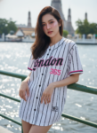 เสื้อเบสบอลพิมพ์ลาย สั่งทำ ออกแบบเอง ORDER 330 รอบ 3 ด้านหน้า