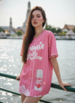 เสื้อเบสบอลพิมพ์ลาย สั่งทำ ออกแบบเอง ORDER 52 ด้านหน้า