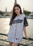 เสื้อเบสบอลพิมพ์ลาย สั่งทำ ออกแบบเอง ORDER 89 ด้านหน้า