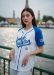 เสื้อเบสบอลพิมพ์ลาย สั่งทำ ออกแบบเอง ORDER 110 ด้านหน้า