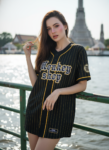 เสื้อเบสบอลพิมพ์ลาย สั่งทำ ออกแบบเอง ORDER 115 ด้านหน้า