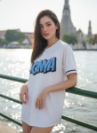 เสื้อเบสบอลพิมพ์ลาย สั่งทำ ออกแบบเอง ORDER 132 ด้านหน้า