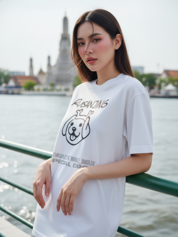 เสื้อเบสบอลพิมพ์ลาย สั่งทำ ออกแบบเอง ORDER 134 ด้านหน้า