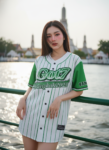 เสื้อเบสบอลพิมพ์ลาย สั่งทำ ออกแบบเอง ORDER 145 ด้านหน้า