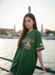 เสื้อเบสบอลพิมพ์ลาย สั่งทำ ออกแบบเอง ORDER 149 ด้านหน้า
