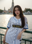 เสื้อเบสบอลพิมพ์ลาย สั่งทำ ออกแบบเอง ORDER 161 ด้านหน้า
