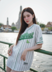 เสื้อเบสบอลพิมพ์ลาย สั่งทำ ออกแบบเอง ORDER 165 ด้านหน้า