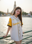 เสื้อเบสบอลพิมพ์ลาย สั่งทำ ออกแบบเอง ORDER 169 ด้านหน้า