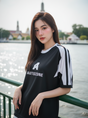 เสื้อเบสบอลพิมพ์ลาย สั่งทำ ออกแบบเอง ORDER 159 รอบ2 ด้านหน้า