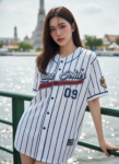 เสื้อเบสบอลพิมพ์ลาย สั่งทำ ออกแบบเอง ORDER 178 รอบ 2 ด้านหน้า