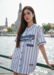 เสื้อเบสบอลพิมพ์ลาย สั่งทำ ออกแบบเอง ORDER 190 ด้านหน้า