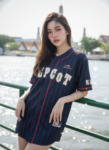 เสื้อเบสบอลพิมพ์ลาย สั่งทำ ออกแบบเอง ORDER 199 ด้านหน้า