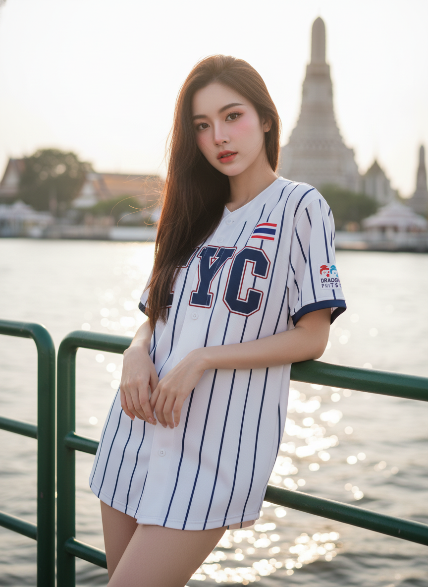 ORDER 174 รอบ 3 เสื้อเบสบอล - ด้านหน้า เสื้อเบสบอลพิมพ์ลาย สั่งทำ ออกแบบเอง ORDER 174 รอบ 3 ด้านหน้า