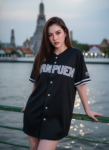เสื้อเบสบอลพิมพ์ลาย สั่งทำ ออกแบบเอง ORDER 194 รอบ 2 ด้านหน้า