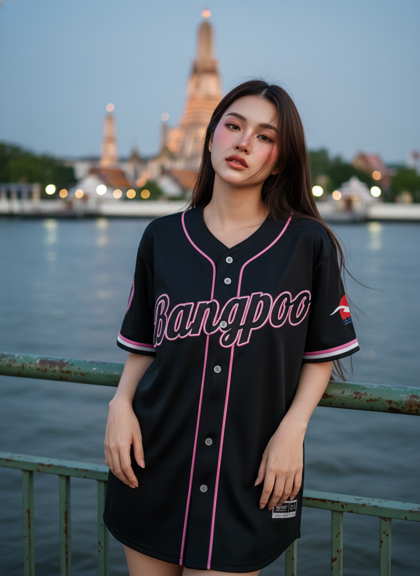 ORDER 217 เสื้อเบสบอล - ด้านหน้า เสื้อเบสบอลพิมพ์ลาย สั่งทำ ออกแบบเอง ORDER 217 ด้านหน้า