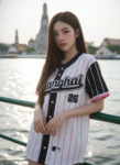 เสื้อเบสบอลพิมพ์ลาย สั่งทำ ออกแบบเอง ORDER 221 ด้านหน้า