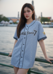 เสื้อเบสบอลพิมพ์ลาย สั่งทำ ออกแบบเอง ORDER 462 ด้านหน้า