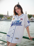 เสื้อเบสบอลพิมพ์ลาย สั่งทำ ออกแบบเอง ORDER 335 รอบ 2(แบบใหม่) ด้านหน้า