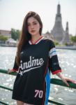 เสื้อเบสบอลพิมพ์ลาย สั่งทำ ออกแบบเอง ORDER 442 DESIGN ด้านหน้า