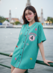 เสื้อเบสบอลพิมพ์ลาย สั่งทำ ออกแบบเอง ORDER 475 ด้านหน้า
