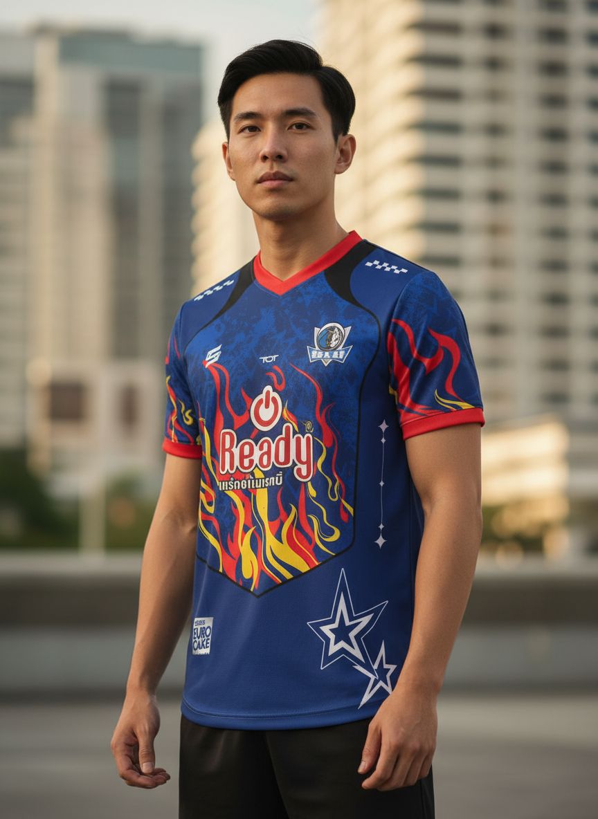 เสื้อกีฬา RT156 ดีไซน์เฉพาะ