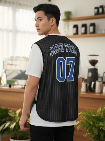 เสื้อกั๊กทีม ลายด้านหลัง JABEZ TEAM 07