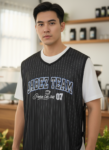 ออกแบบเสื้อกั๊ก รับผลิตเสื้อกั๊ก JABEZ TEAM ด้านหน้า