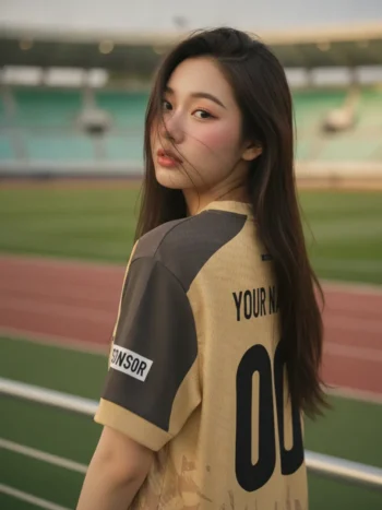 เสื้อกีฬาสี – เสื้อกีฬาสี พิมพ์ลาย สั่งทำ ออกแบบเอง 2569 ด้านหลัง