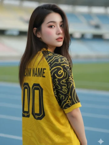 เสื้อกีฬาสี – เสื้อกีฬาสี พิมพ์ลาย สั่งทำ ออกแบบเอง 2569 ด้านหลัง
