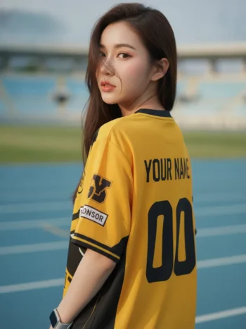 เสื้อกีฬาสี – เสื้อกีฬาสี พิมพ์ลาย สั่งทำ ออกแบบเอง 2569 ด้านหลัง