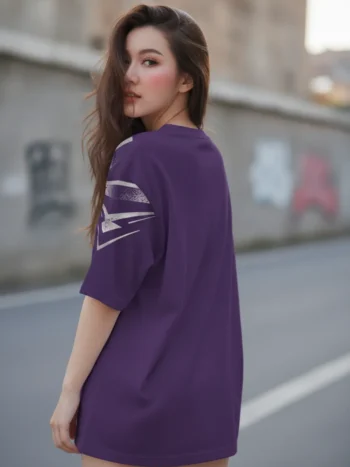 เสื้อ โอเวอร์ ไซส์ – เสื้อ โอเวอร์ ไซส์ พิมพ์ลาย สั่งทำ ออกแบบเอง 2569 ด้านหลัง