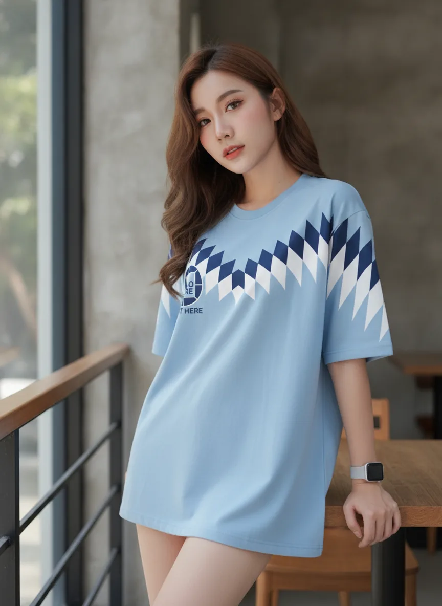เสื้อ โอเวอร์ ไซส์ – เสื้อ โอเวอร์ ไซส์ พิมพ์ลาย สั่งทำ ออกแบบเอง 2569 มุมที่ 2 เสื้อ โอเวอร์ ไซส์ – เสื้อ โอเวอร์ ไซส์ พิมพ์ลาย สั่งทำ ออกแบบเอง 2569 มุมที่ 2
