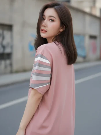 เสื้อ โอเวอร์ ไซส์ – เสื้อ โอเวอร์ ไซส์ พิมพ์ลาย สั่งทำ ออกแบบเอง 2569 ด้านหลัง