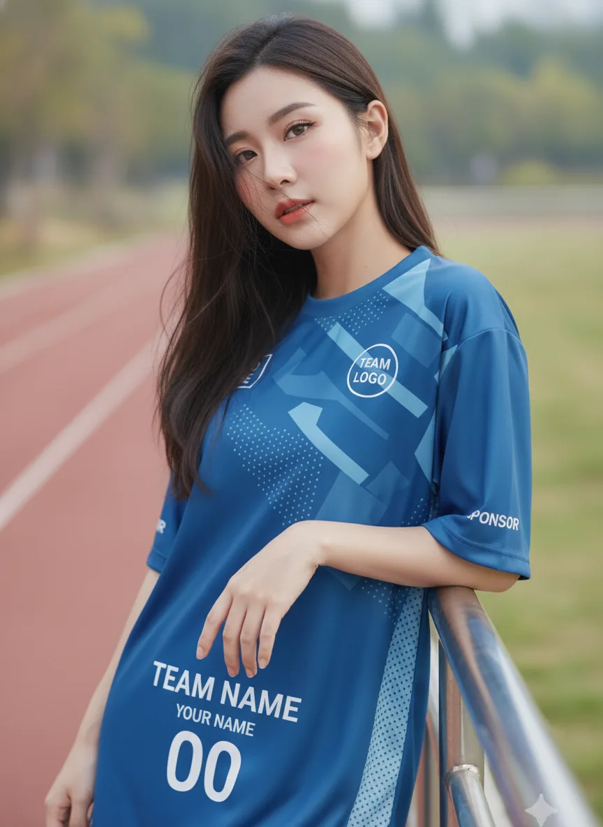 เสื้อวิ่งสั่งทำ ลายบลูปรินต์น้ำเงิน จาก Jabez เสื้อวิ่งสั่งทำ ลายบลูปรินต์น้ำเงิน จาก Jabez