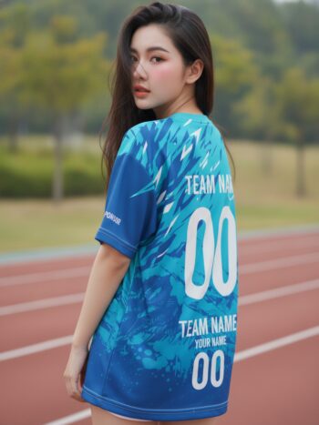 เสื้อวิ่งทีม ไล่เฉดฟ้าลายภูเขา-ชาร์ด สั่งทำใส่ชื่อ ด้านหลัง