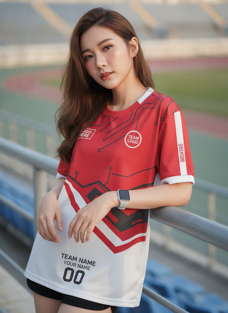 เสื้อกีฬาสี – เสื้อกีฬาสี พิมพ์ลาย สั่งทำ ออกแบบเอง 2569 showcase_front