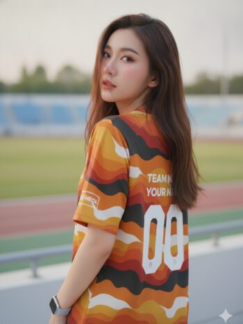 เสื้อวิ่ง – เสื้อวิ่ง พิมพ์ลาย สั่งทำ ออกแบบเอง 2569 ด้านหลัง